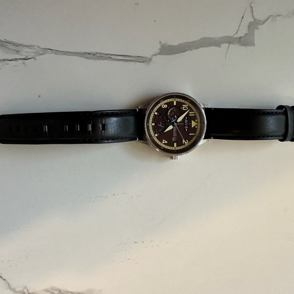 Limited Edition AVI-8 Hawker Hurricane McKellar Dual Time Watch - Picture 6 of 10